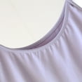 thumbnail image 4 of Ohufall Cotton Pajama Tank Tops for Women Summer Solid Casual Sleeveless Cami Pj Shirt Soft Comfy Home Sleepwear Women's Camisole Loungewear, 4 of 5