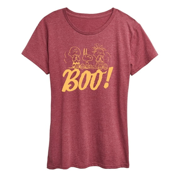 Peanuts - Boo - Women's Short Sleeve Graphic T-Shirt