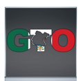 thumbnail image 1 of GTO Guanajuato Bandera Mexico Sticker Decal Calcomania Estampa (12"x4"), 1 of 4