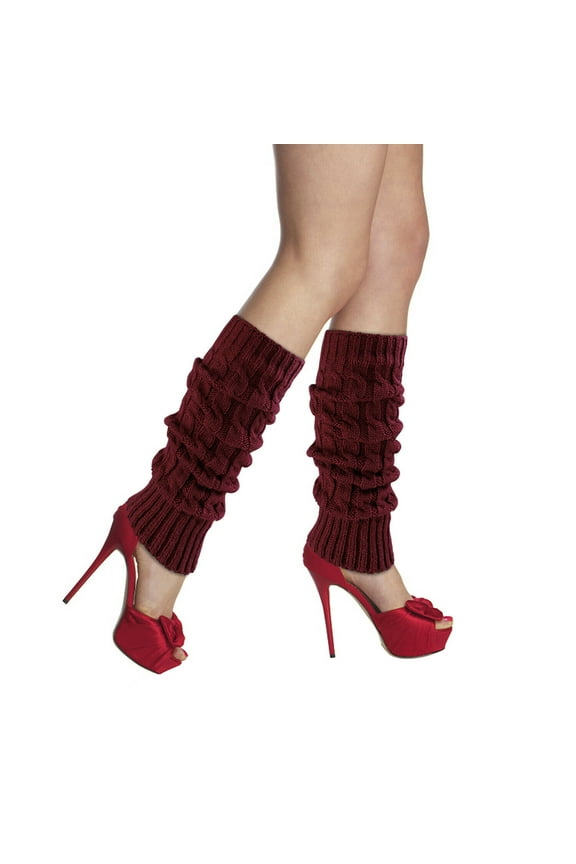 Cable Knit Extra Long Leg Warm Stocks Boot Socks Thigh High Socking Women Girls