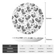 thumbnail image 2 of Honeii Retro Rooster Print Elegant Bone China Decorative Plate, Porcelain Plate,Art Crafts,Ceramic Ornaments for Home Office Wall Decor-7in, 2 of 6