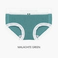 thumbnail image 4 of Bigersell Underwear Women Seamless Clearance Matching Underwear High Cut Panty Style P-1913 Cotton Plus Size Panties Ladies Thong Underwear Briefs Mid Waist Women's Briefs Green L, 4 of 8