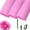 Pink, variant on Crepe Paper Roll (9.8Inch x 8.2Ft/3Rolls), Heavy Papel Crepe Set Multi-Color, Crepe Paper for Birthday Wedding Party Decoration DIY Craft (Yellow)