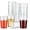 230ml/8oz, variant on Restaurant Grade, BPA Free Clear Plastic Drinking Cup 12Pcs. Kids Drinking Cups,5 oz Clear Plastic Kids Cups, Stackable and Shatterproof,Break Resistant Glasses Are Reusable,By PandaTop (Clear)