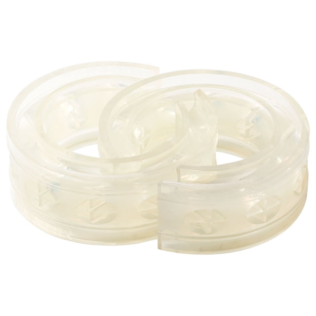 2pc Amortisseur de Voiture Transparent Tampon Pare-Chocs Type E