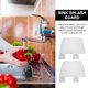 thumbnail image 2 of TABLETREANDS 6Ud Protección Contra Salpicaduras Para Fregadero Transparente Con Ventosas Para Cocina Y, 2 of 7
