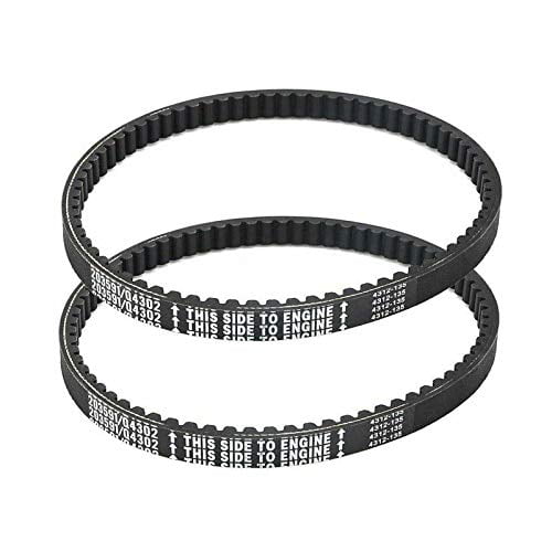3pcs Go Kart Drive Belt Replaces for Yerf Dog Q43103W Q43203W / Manco 203591 203591A 203591B 203591C / Kartco 7655 / Rotary 10052 Comet 30 Series Go Kart 203591-Q43203W Belts