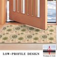 thumbnail image 3 of Beige Sunflower Small Flower Pattern Door Rugs,Washable Non Slip Door Mats Indoor,Decorative Door Mats,Entry Mat Indoor for Entrance,Bedroom,Kitchen,Bathroom,17"x30", 3 of 6
