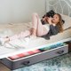 thumbnail image 5 of YIJ2 4 Pzas 90L Contenedores Almacenamiento Bajo Cama, Plegables Dormitorio, Organizador Armario para Juguetes, Ropa, Mantas, Edredones, Almohadas, 5 of 8