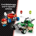 thumbnail image 5 of LEGO Super Mario: Mario Kart Baby Mario vs. Baby Luigi - Collectible Toy Building Set for Kids, Boys and Girls, Ages 8+ - Nintendo Mario Kart Toy for Fans - Gift Idea for Birthdays - 72034, 5 of 8
