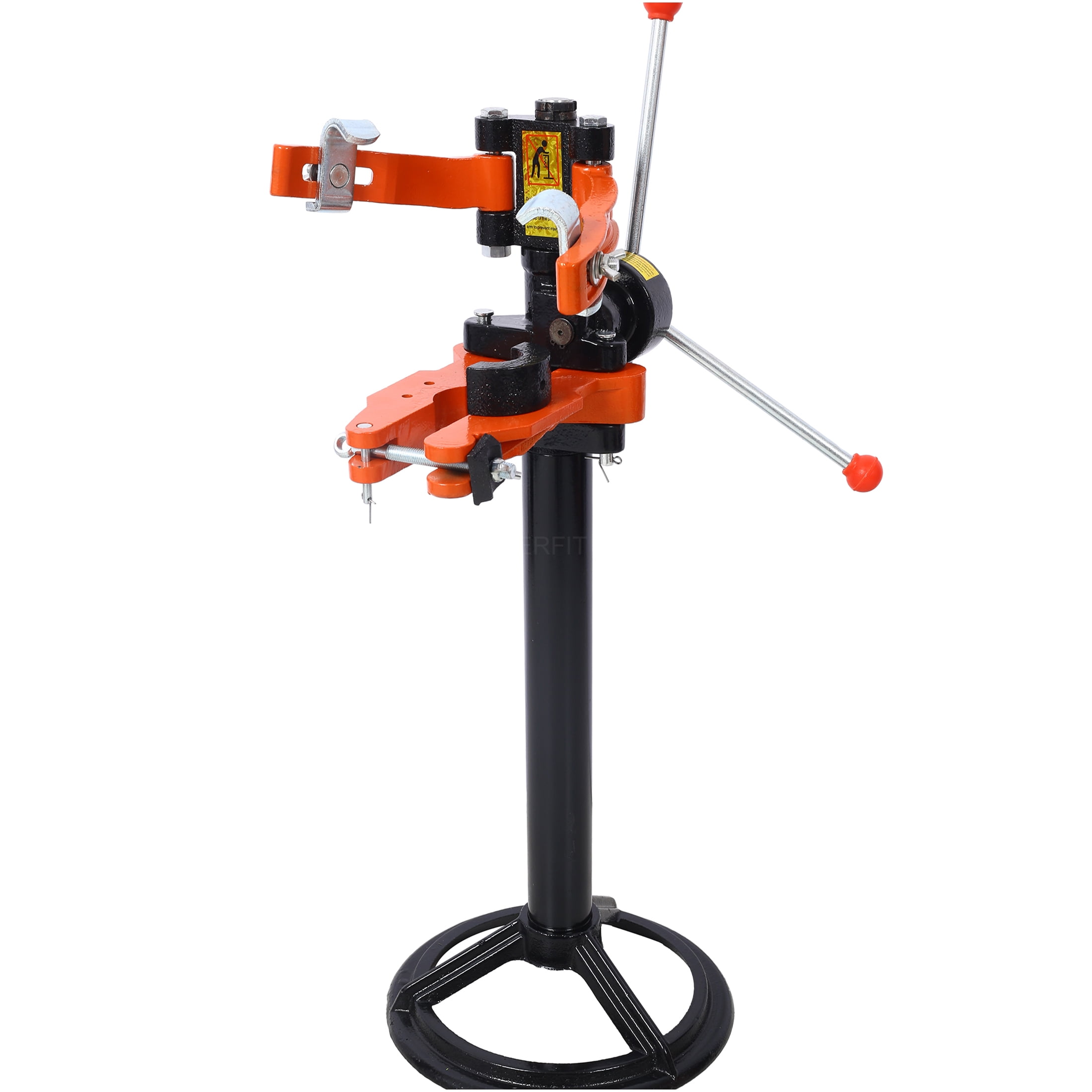 JERFIT Heavy Duty Strut Spring Compressor, 20" Max Height Hand Operated Coil Spring Press Tool for Auto Repair, Black & Orange