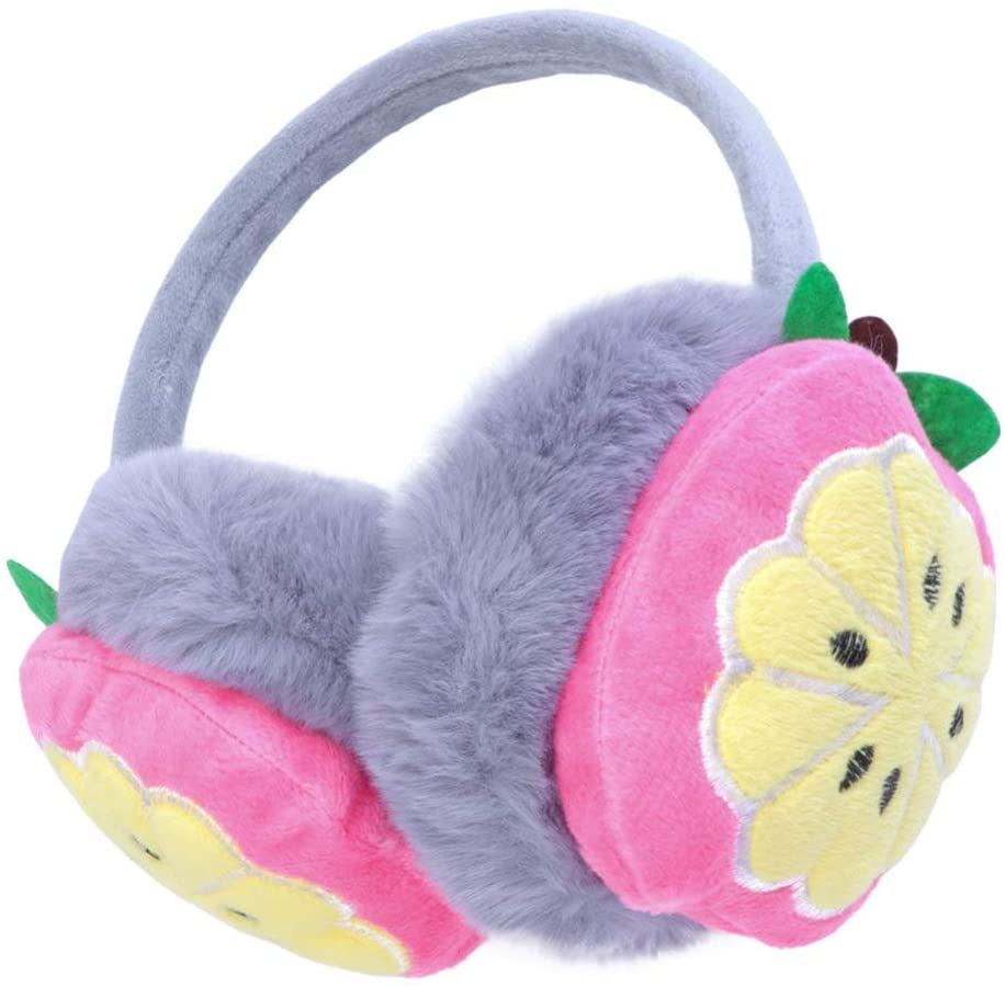 Winter Plush Ear Muffs Kids Soft Ear Protectors Outdoor Ear Covers