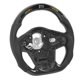 thumbnail image 4 of Volante LED, volante de cambio LED de fibra de carbono Modificación del volante de fondo plano Ultra sensible, 4 of 12