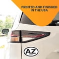 thumbnail image 3 of Magnet Me Up AZ Arizona US State Oval Magnet Decal, 4x6 In, Vinyl Automotive Magnet, 3 of 7