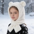 thumbnail image 2 of LRen Kids Winter Hats Children's Balaclava Ski Mask Windproof Warm Adjustable with Lining Hat for Boys Girls, 2 of 8