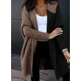 thumbnail image 3 of Sudadera con capucha para mujer, estilizadas, con bloques de colores, talla XL, 3 of 5