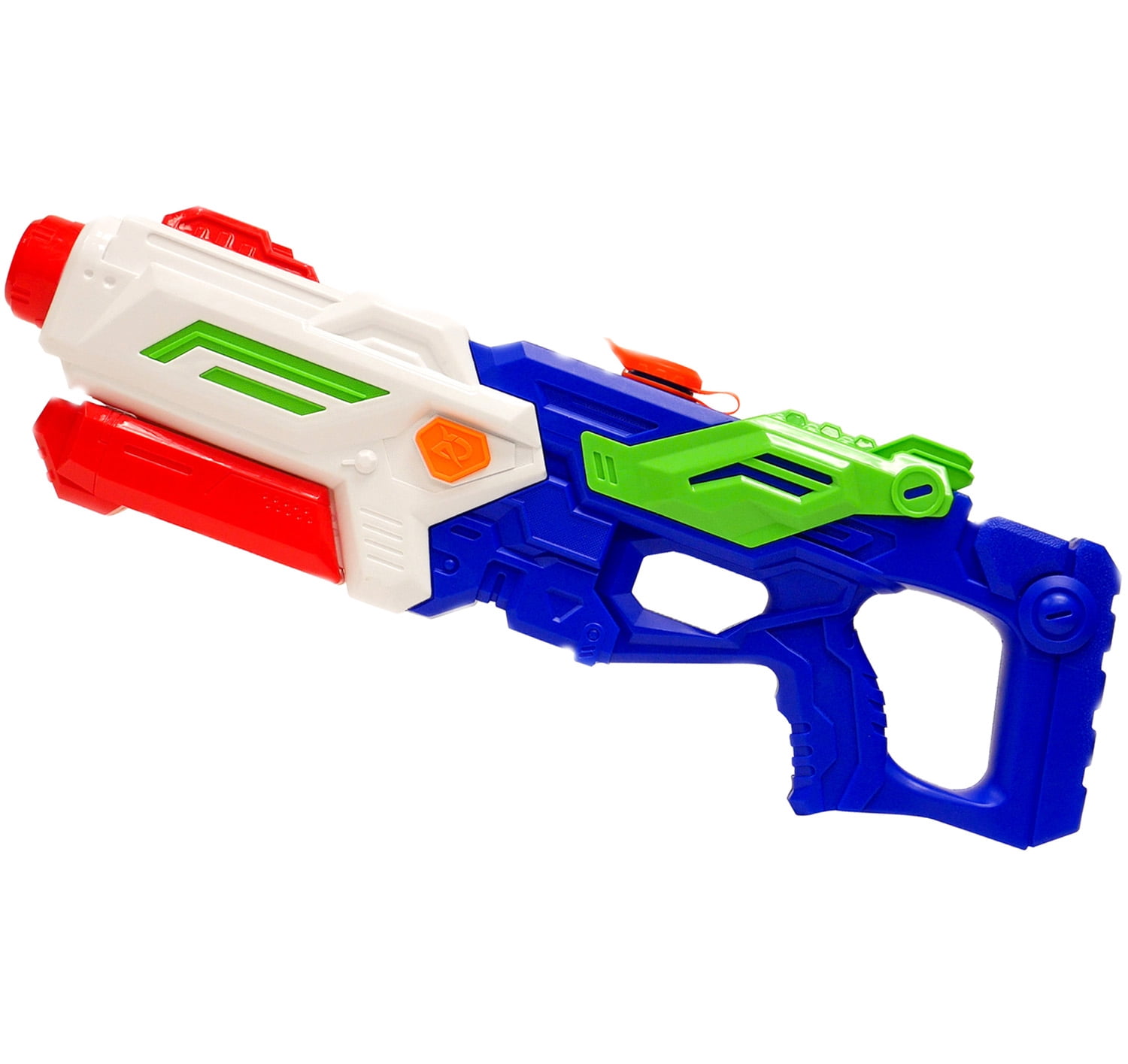 Ultra Soaker Water Blaster High Pressure & Capacity Pump Action Water Gun Toy With Scope For Beach, Swimming Pool, Water Games (Green)