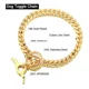 thumbnail image 4 of Collar De Cadena Para Perro De Oro De 18 Quilates Sobre Cade, 4 of 7