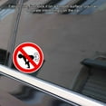 thumbnail image 3 of Car Sticker Waterproof PET Round Shape Car Car Decal Waterproof Decal Reflective Decoration Auto Window Paster, 3 of 8