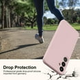 thumbnail image 5 of Slim Liquid Silicone Case for Galaxy A54, with Scratch-Resistant Microfiber Lining Anti-Slip and Shock Absorption Soft Silicone Protective Case for Samsung Galaxy A54 5G 2023 (Pink), 5 of 14