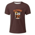 thumbnail image 1 of T-shirt Décontracté Ample à Col Rond à Manches Courtes pour Hommes, Imprimé, Populaire, 1 of 4