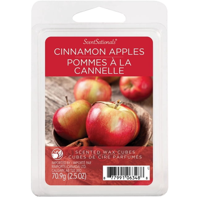 ScentSationals Scented Wax Cubes - Cinnamon Apples