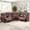 Brown, variant on Ebello Manual Reclining Sectional Sofa, Soft Fabric Corner Sectional Couch with Storage Console & Cup Holders for Living Room, Dark Gray