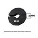 thumbnail image 4 of 2 Discos de Pesas Fraccionarias de Goma para Gimnasio, 0,5 Kg, Color Negro., 4 of 5