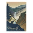 thumbnail image 2 of Waynesville, North Carolina, Elk and Falls, Lithograph (19x27 inches, Premium 500 Piece Jigsaw Puzzle for Adults and Family, Made in USA), 2 of 4