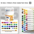 thumbnail image 5 of Xinyat Washable Crayons Washable Crayons For Kids - Easy Grip Children's Art Set - Non Toxic And Worry Free Drawing Tools - Toddler Friendly Coloring Supplies - Mess Free Craft Kits For Preschoolers, 5 of 9
