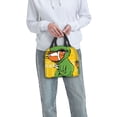 thumbnail image 6 of Honeii T-Rex Playing Football Print Lunch Bag Women, Lunch Box Lunch Bag for Women Adult Men, Small Leakproof Cute Lunch Tote Large Capacity Reusable, 6 of 8