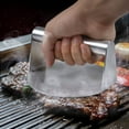 thumbnail image 4 of Burger Press,Round Smash Burger Press,Griddle Accessories Kit for Grill, Hamburger Patty Maker and Squeeze Grease, 4 of 7