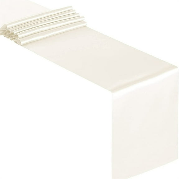 Solid Color Satins Table Runners Perfect for Buffets and Special Occasion