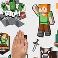 thumbnail image 3 of Adhesivos de pared RoomMates RMK5366SCS con personajes de Minecraft, 3 of 5