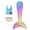 A-Gorgeous Colorful, variant on Kuleyang 3PCS Girls Mermaid Tail for Swimming Cute Ruffle Tankini Bathing Suit Fish Tail Kids Girls Beach Swimwear 3-13Y
