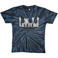 thumbnail image 2 of The Beatles  Adult Let It Be Silhouette Tie Dye T-Shirt, 2 of 5