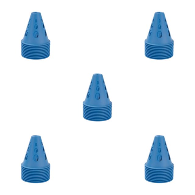 Youkk 10x Roller Skating Pile Bright-Colored Windproof For Quick Set Up And Easy Storage Widely Used blue 5Set