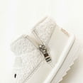 thumbnail image 4 of BRGZLK Baby Girls Ankle Boots Classic Cute Round Toe Comfort Warm Short Boot Kids Outdoor Shoes Newborn First Walkers Cozy Shoes Beige 2.5-3 Years, 4 of 9