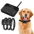 thumbnail image 3 of Wireless Dog Fence, Wireless Boundary Containment System, Electric Dog Fence & Remote Training Collar, Adjustable Vibration & Shock, Suitable Large and Medium Dogs-3 Dogs, 3 of 6