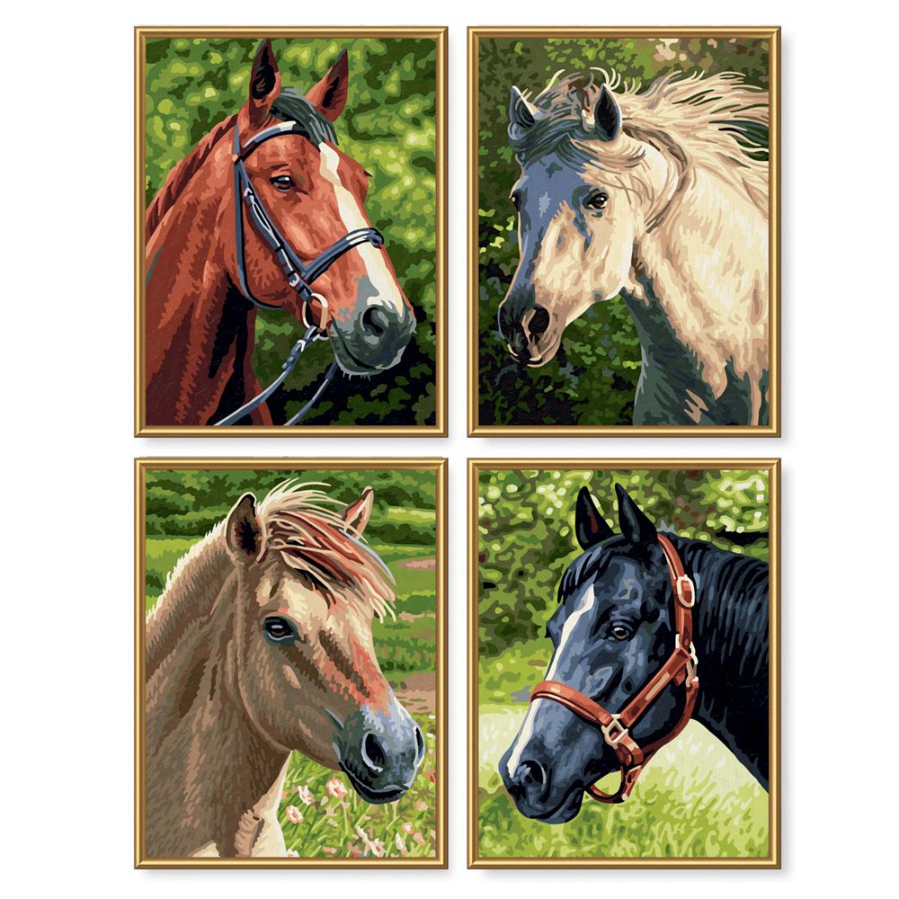 Schipper Horses & Pony PaintbyNumber Kit