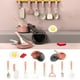 thumbnail image 1 of Kids Play Kitchen Set Pretend Cutting Toy With Realistic Safe Dishes Utensils And Cookware Educational Toy For Toddlers Children, 1 of 7