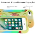thumbnail image 6 of Dteck Case for iPhone SE3/SE2/8/7/6S/6 4.7", Heavy-Duty Military Grade Rugged Case with Ring Stand & 3 Pack Screen Protectors for iPhone SE 2022 / SE 2022 / iPhone 8 / iPhone 7,Rainbow Yellow, 6 of 6