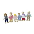thumbnail image 3 of HILABEE 7 Pcs Ensemble de Famille de Maison de Poupée Figurines Ensemble de Personnages Jeu de Rôle Maison de Poupée Figurines pour Cadeau de Simulation Enfants Filles, 3 of 9