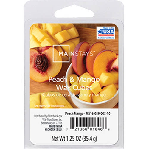 2x Genuine Candle Warmers Wax Melts 2.5 oz 6 Cubes Each-Summer Mango