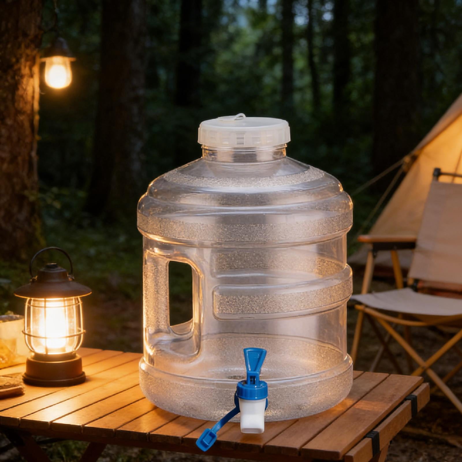 GARENDE Camping Water Jug with Spigot 11.3L Hydration Bucket for Vehicle Hiking Home