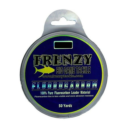 UPC: 0896019000823 | Frenzy Big Game Tackle CL5050 Big Game Tackle Fluorocarbon Line Reusable Spool