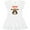 AA-White, variant on Bernedoodle Dog Lover Girls Baby Dress
