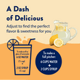 thumbnail image 3 of Jordan's Skinny Mixes Sugar Free Lemonade Syrup, 25.4 Fl Oz, 3 of 6