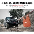 thumbnail image 2 of X-BULL Safety Blanket Winch Damper Cable Cushion 4WD Recovery Orange, 2 of 7