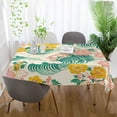 thumbnail image 3 of Yayeee Tablecloths 60" x 120" Rectangle Wrinkle Resistant Party Table Cover, Floral Wave, 3 of 8